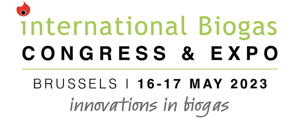 International Biogas Congress & Expo - BRUSSELS, 5-6 JULY 2022 - innovations in biogas