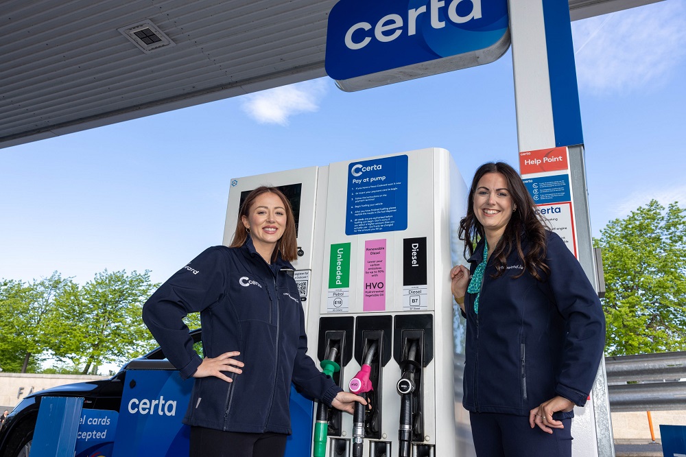 Certa first to open 10 HVO sites as demand rises across Ireland