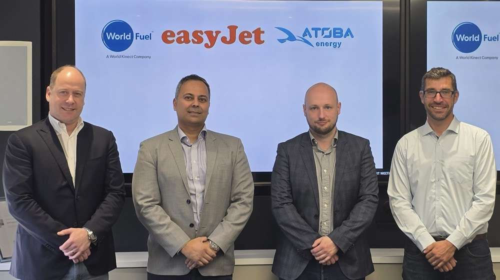ATOBA, easyJet and World Fuel sign MoU for long-term supply of SAF
