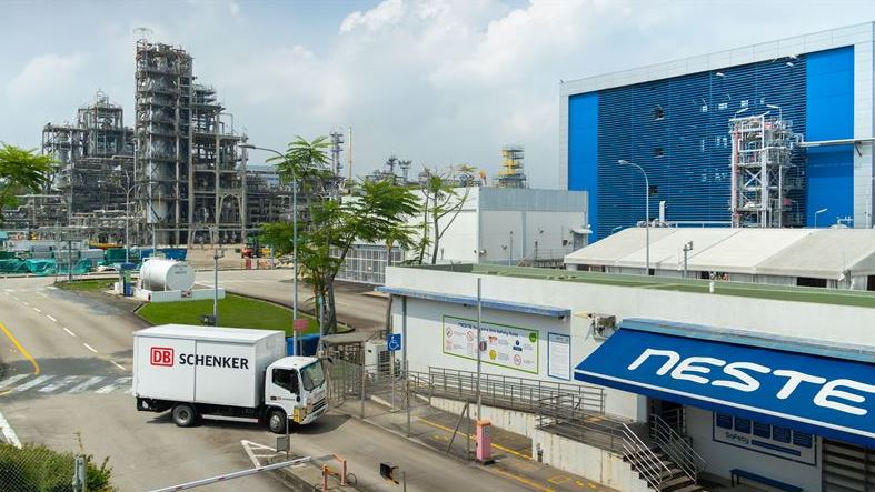 Neste empowers DB Schenker to boost adoption of renewable diesel in Asia