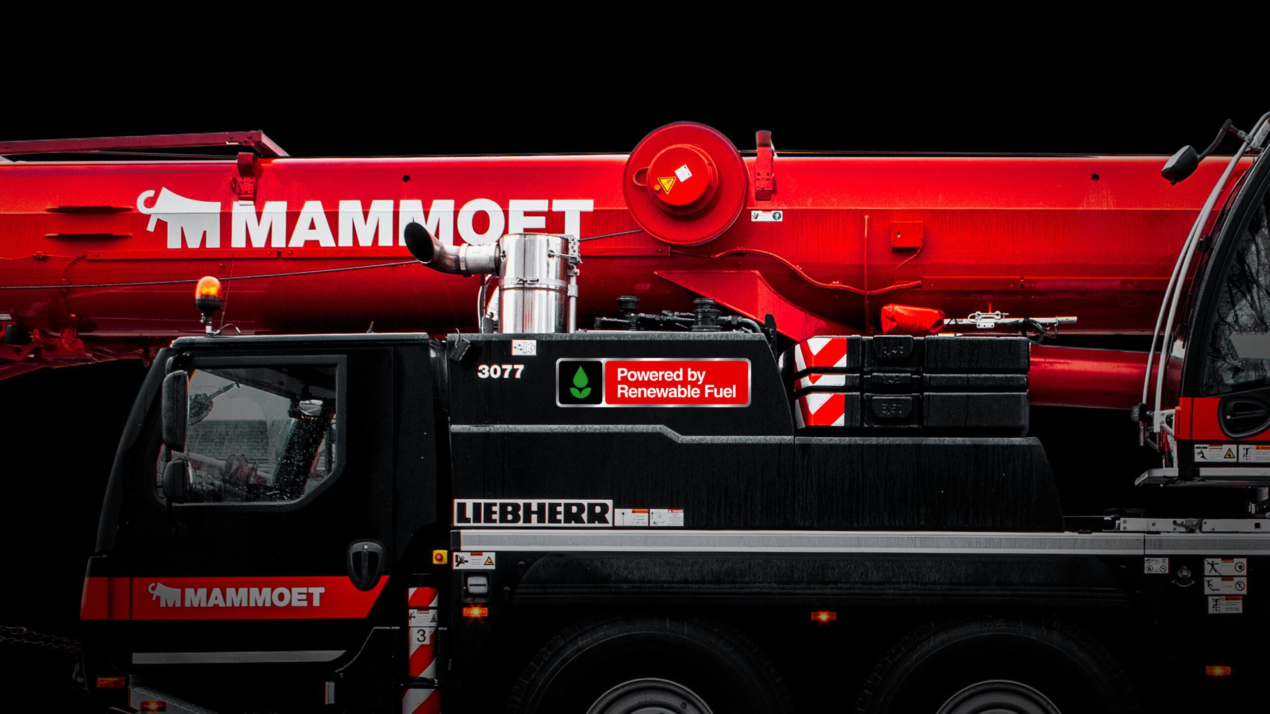 Mammoet makes HVO commitment to fuel its carbon reduction goals