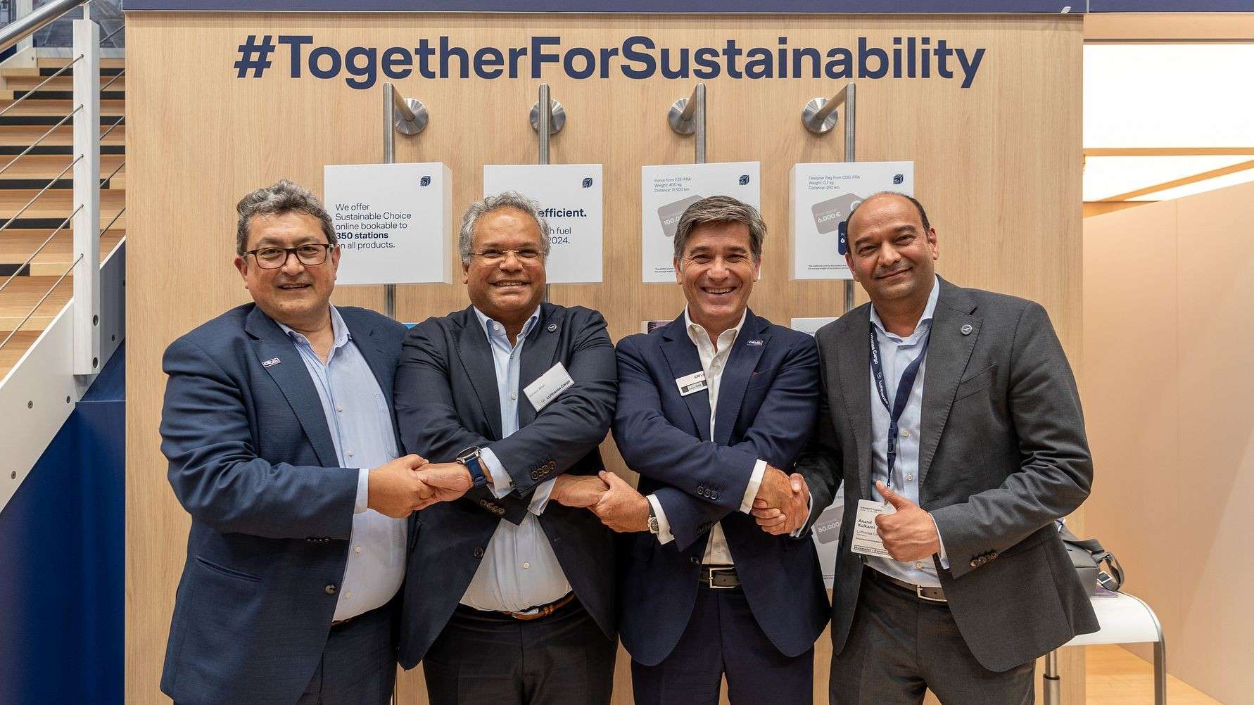 Lufthansa Cargo and CEVA Logistics sign SAF agreement