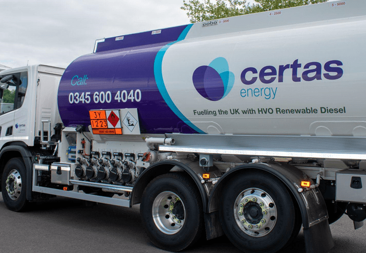 Certas Energy awarded Ecovadis award for sustainability performance