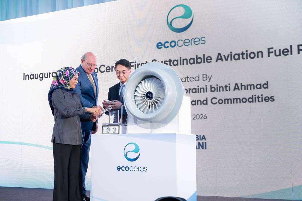EcoCeres inaugurates first SAF plant in Malaysia
