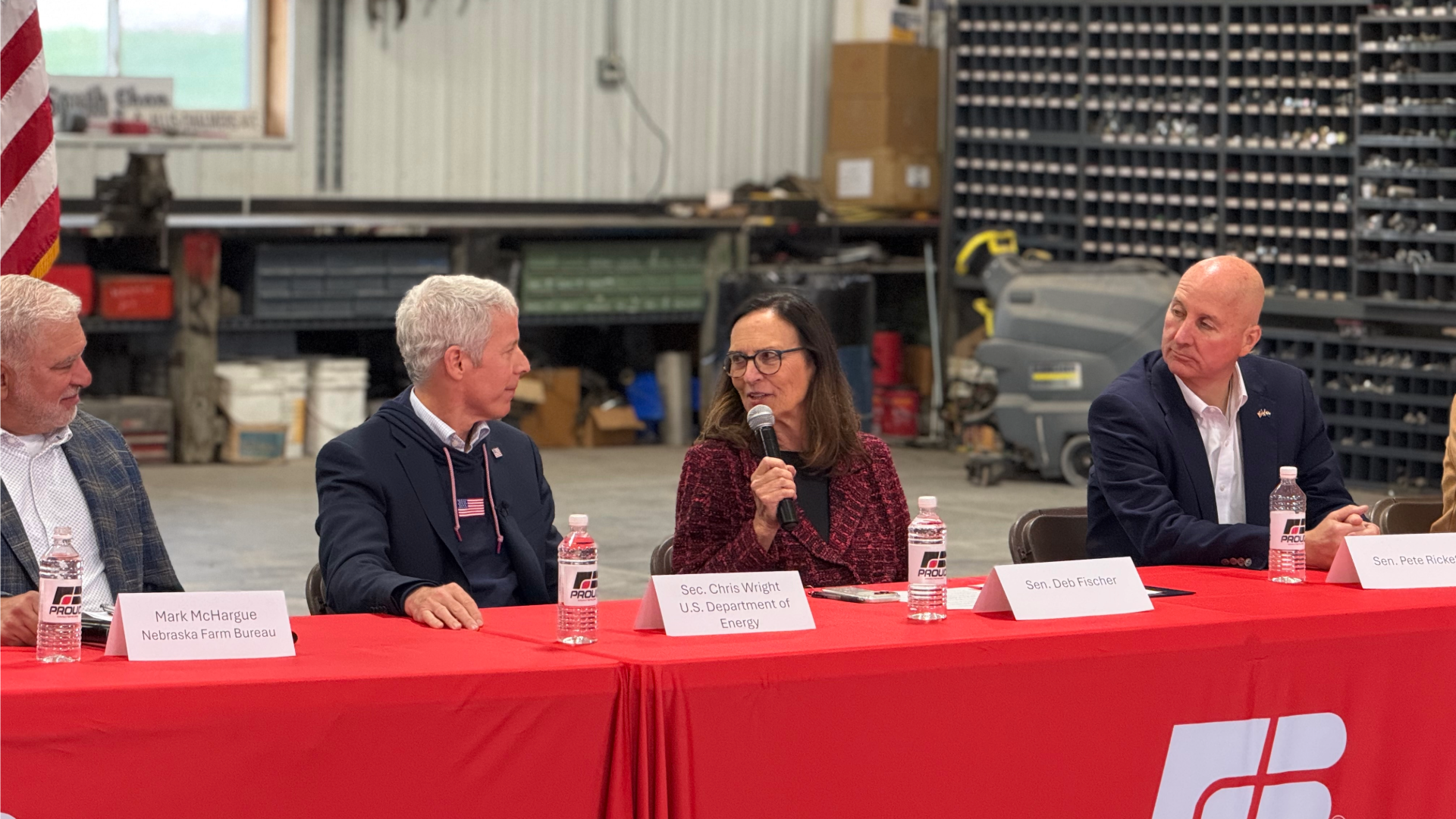 Fischer, Energy Secretary talk biofuels with agriculture industry