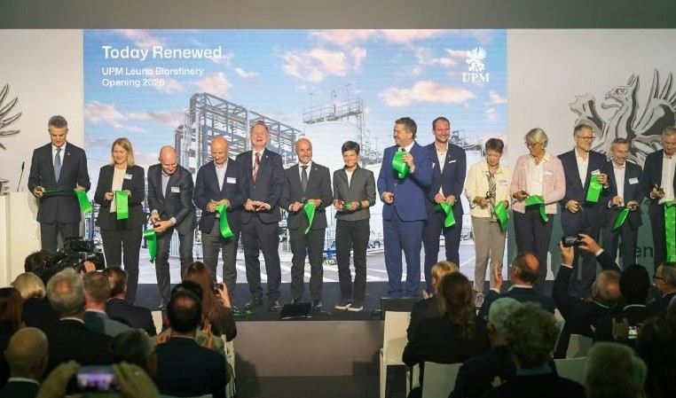 UPM opens new biorefinery as bioeconomy gathers pace in Europe